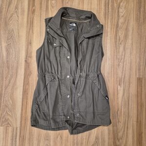 The North Face Women’s Olive Utility Vest Jacket